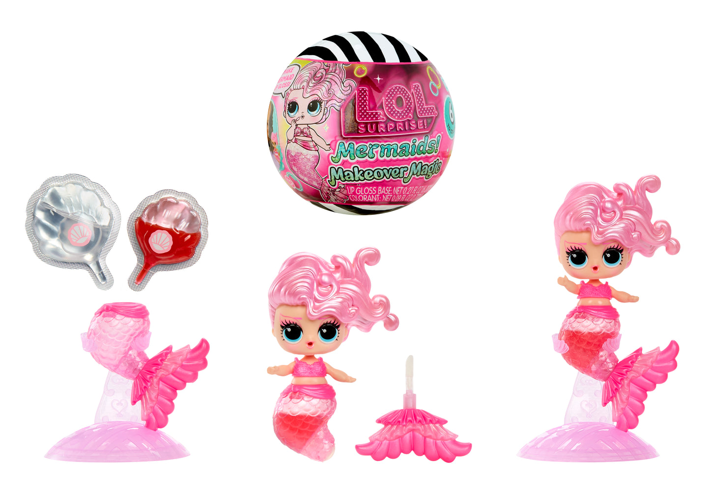L.O.L. Surprise Mermaids! Makeover Magic Tots Asst in PDQ