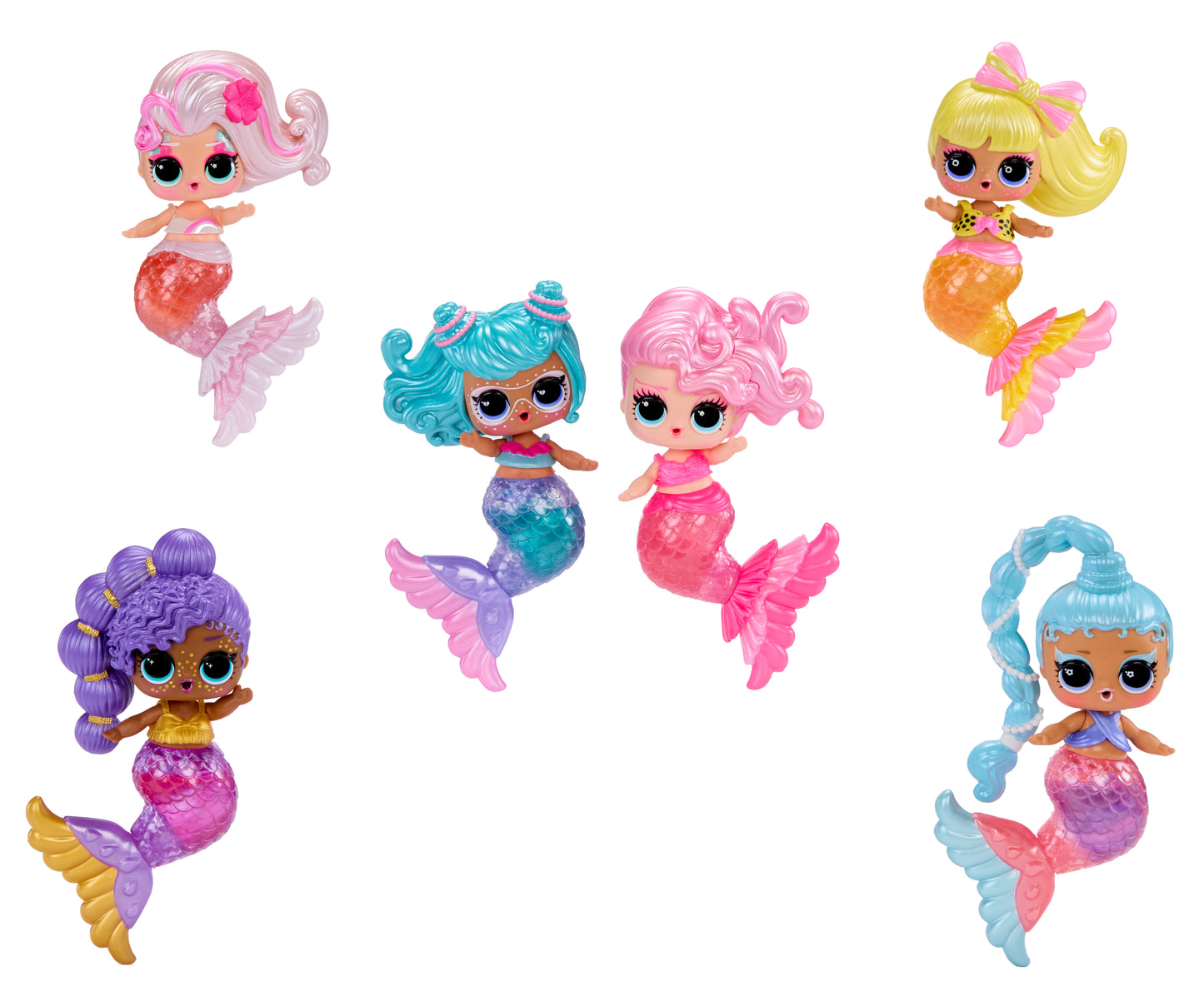 L.O.L. Surprise Mermaids! Makeover Magic Tots Asst in PDQ