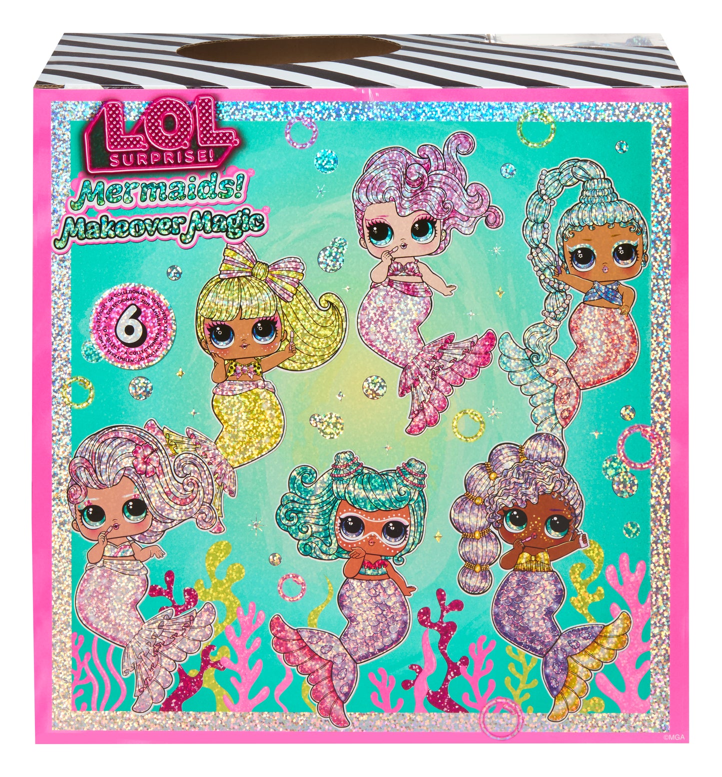 L.O.L. Surprise Mermaids! Makeover Magic Tots Asst in PDQ