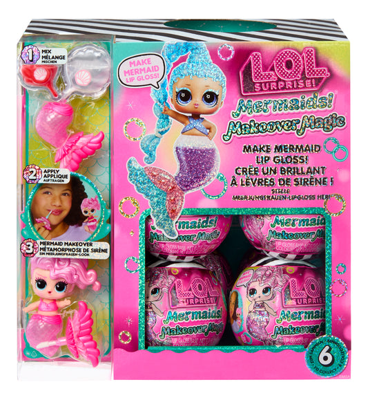 L.O.L. Surprise Mermaids! Makeover Magic Tots Asst in PDQ