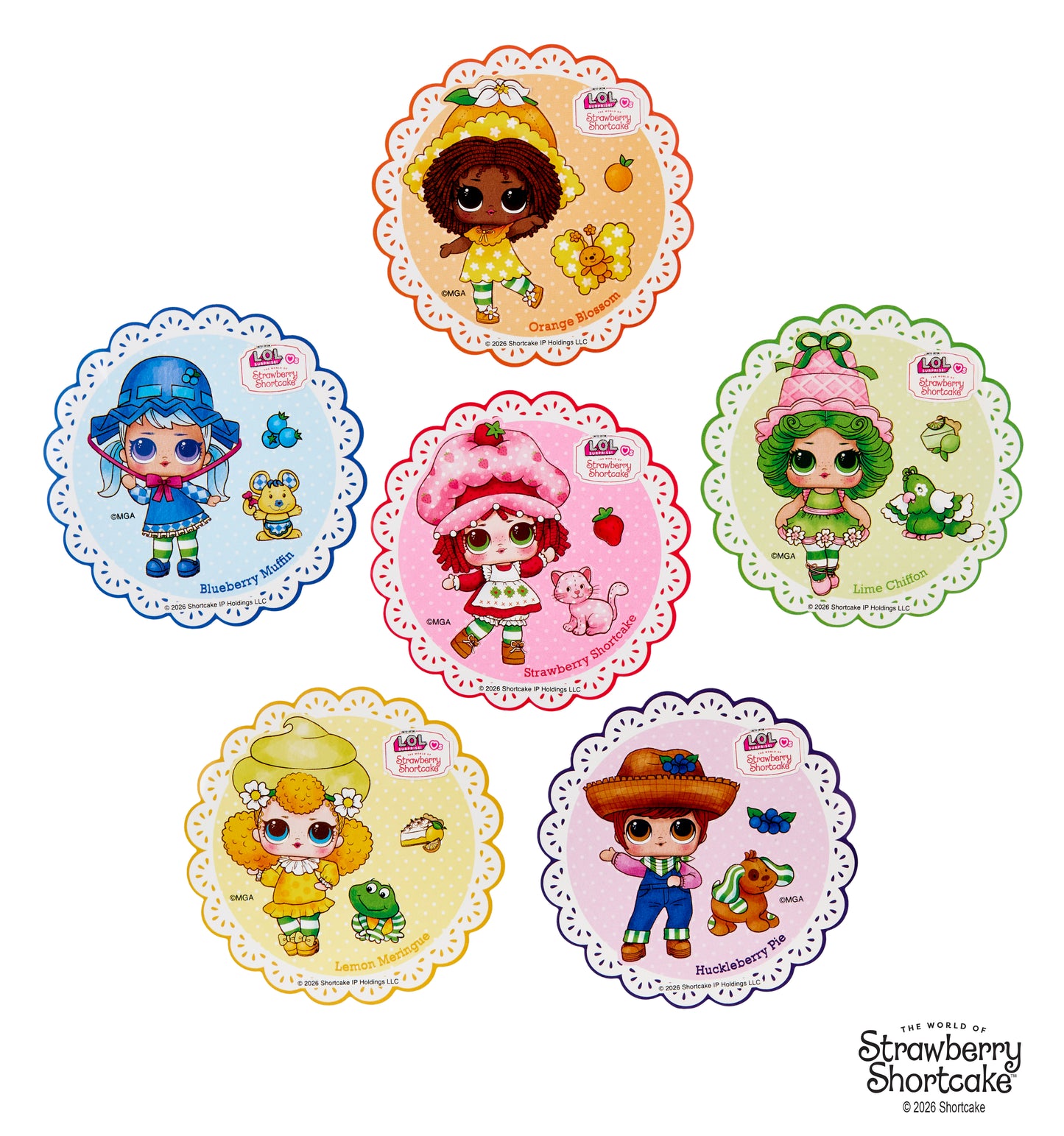 L.O.L. Surprise Loves Strawberry Shortcake Tots Asst in PDQ