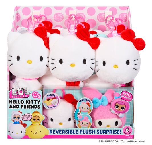 L.O.L. Surprise Loves Reversible Plush Surprise Asst in PDQ