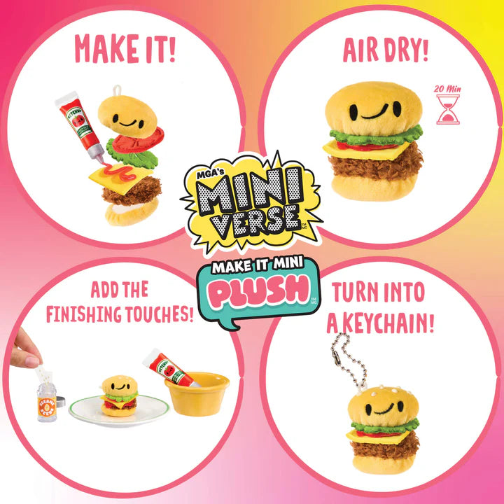 MGA's Miniverse- New #2 Make It Mini Plush in PDQ