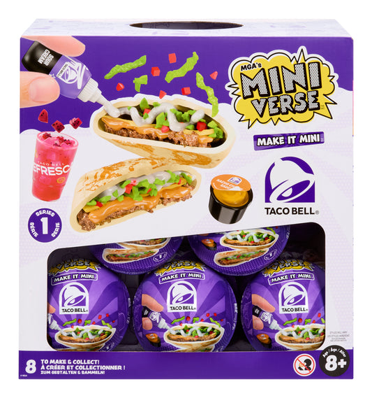 MGA's Miniverse - Make It Mini Licensed (Taco Bell) in PDQ
