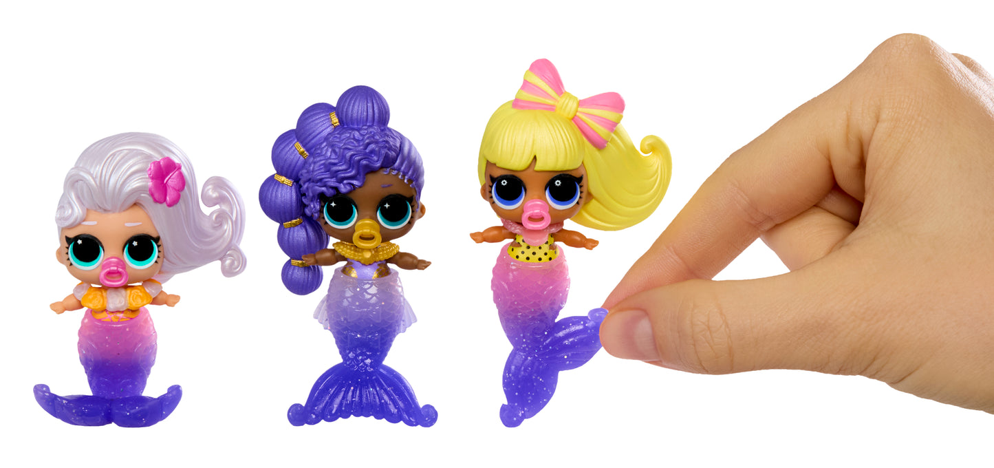 L.O.L. Surprise Mermaids! Makeover Magic Baby Sisters Asst in PDQ