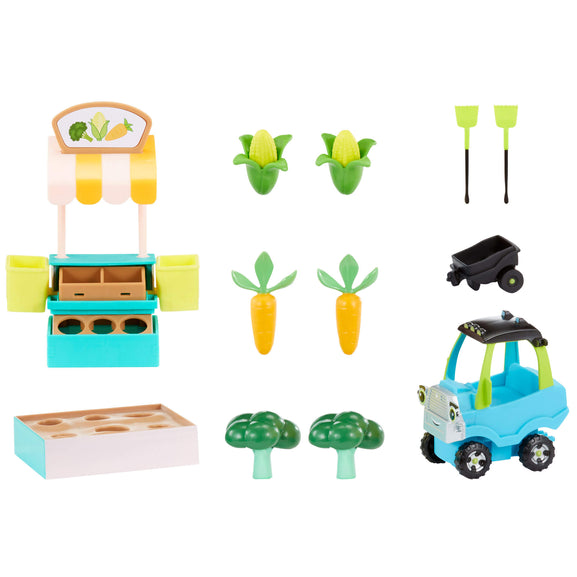 Little Tikes Let’s Go Cozy Coupe™ Farmers Market w/ Go Green