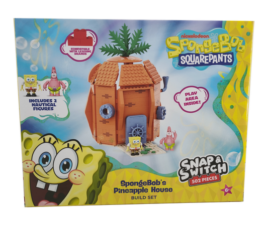 SpongeBob Pineapple House Snap & Switch Set (Deluxe)