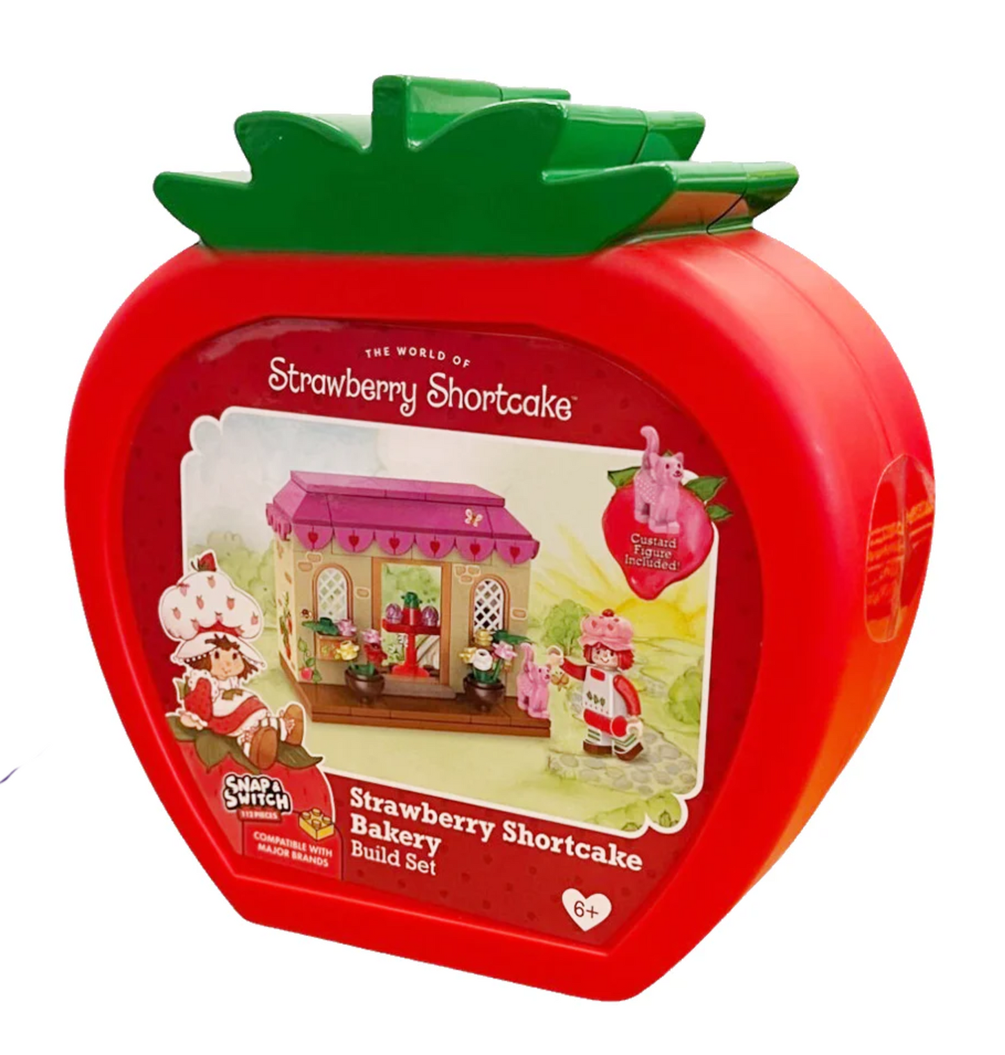 Strawberry Shortcake Bakery- in Plastic Strawberry Case