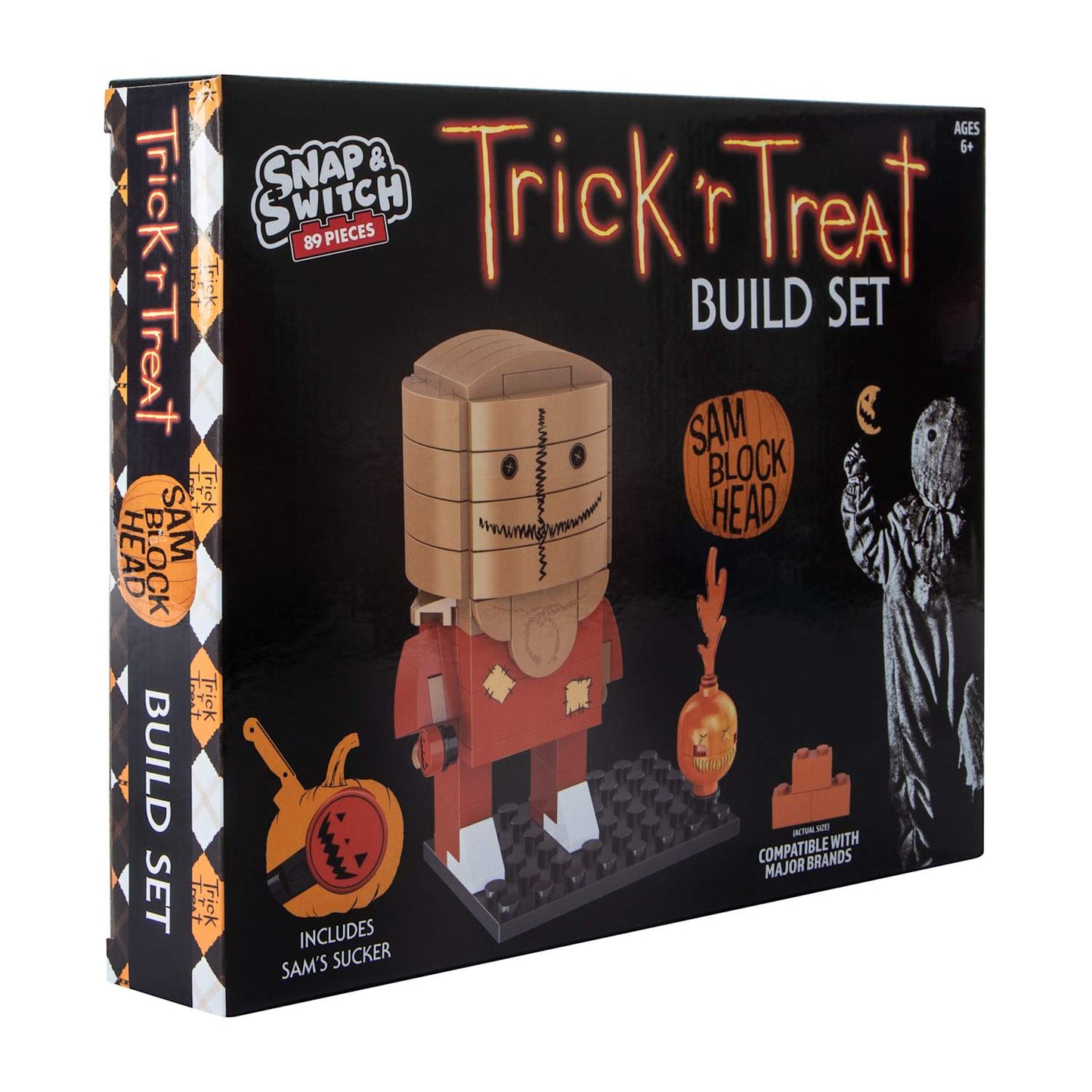 Trick 'R Treat Sam Blockhead Snap & Switch Set