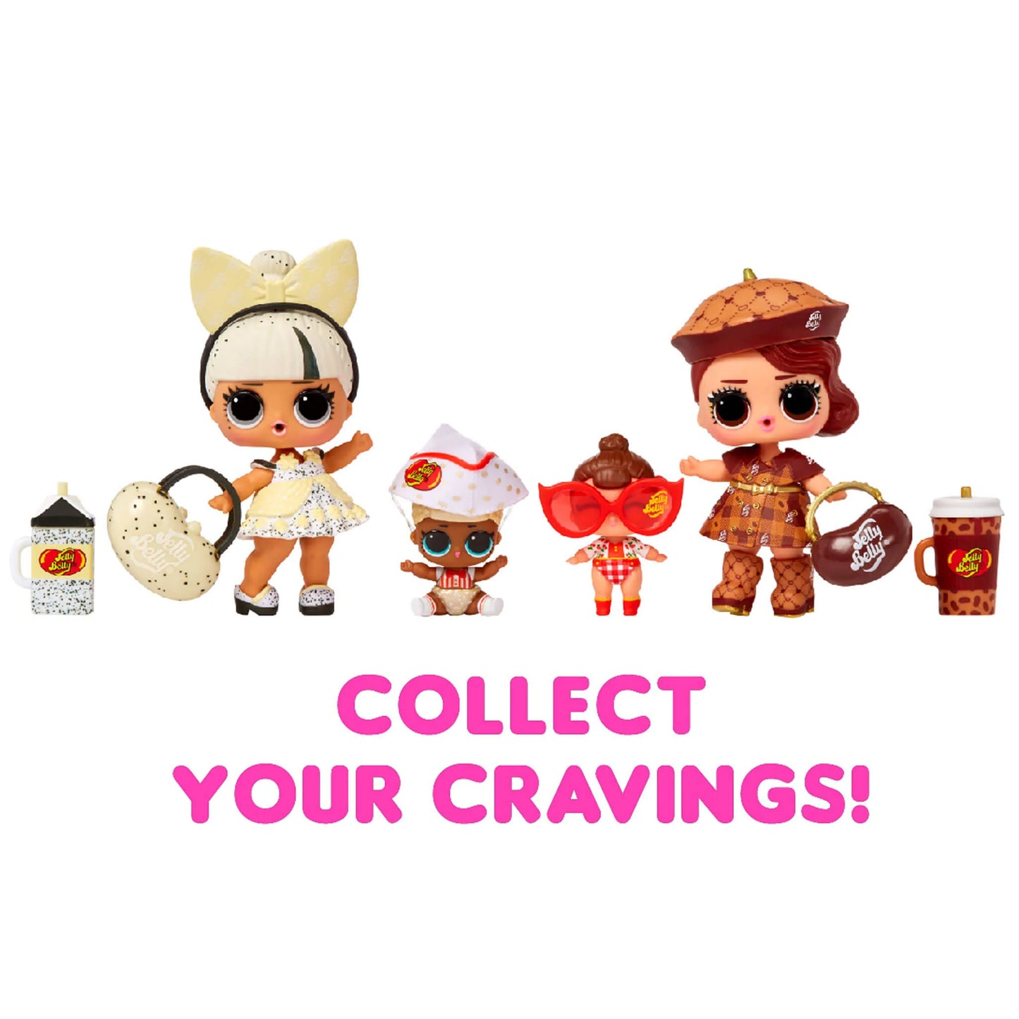 L.O.L. Surprise Loves Mini Sweets Jelly Belly Deluxe Pack S2 in PDQ